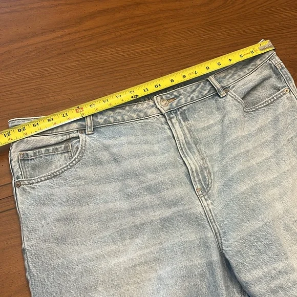 American Eagle strigid mom jean 20 blue breeze - Picture 8 of 16